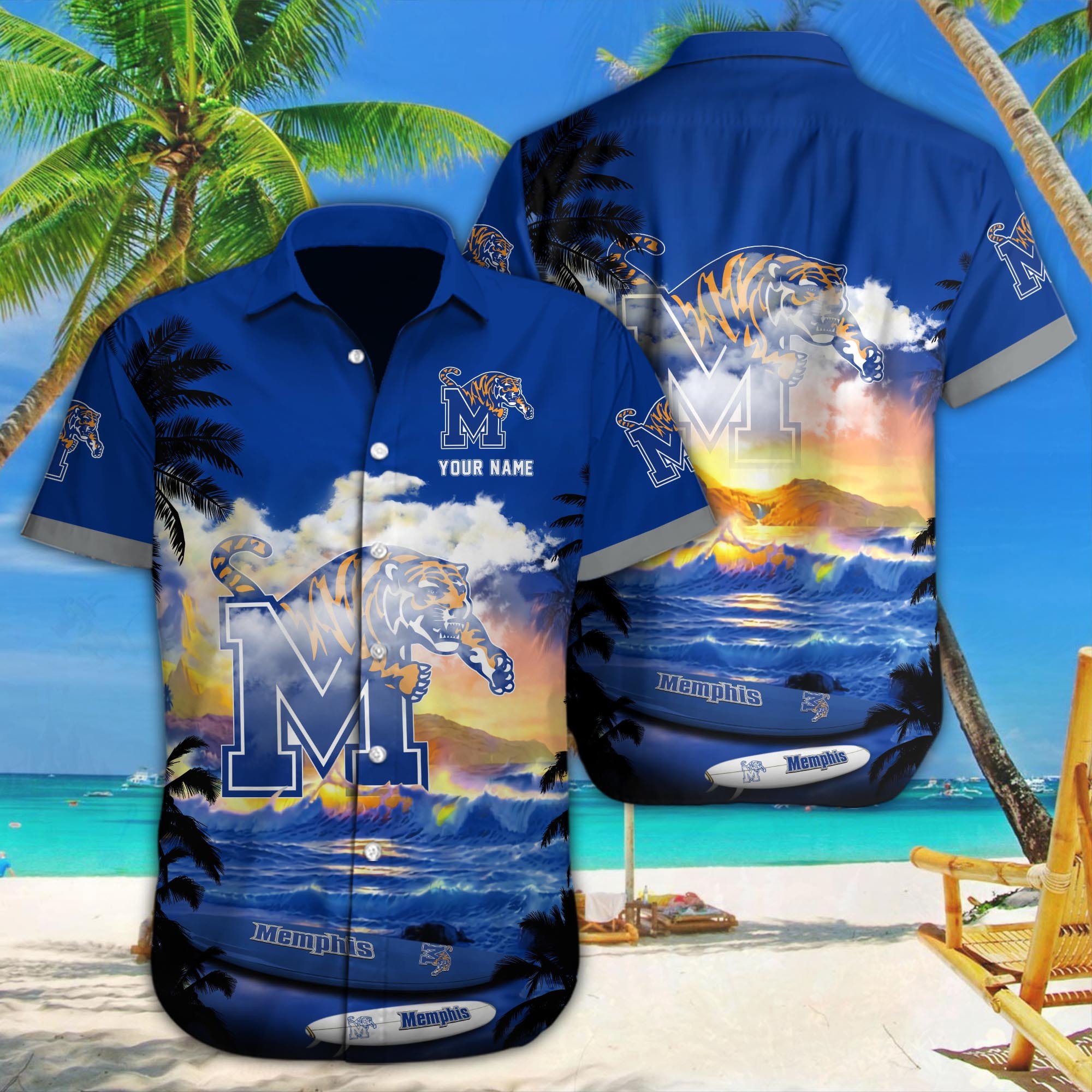 Memphis Tigers Hawaiian Shirt – Nousty