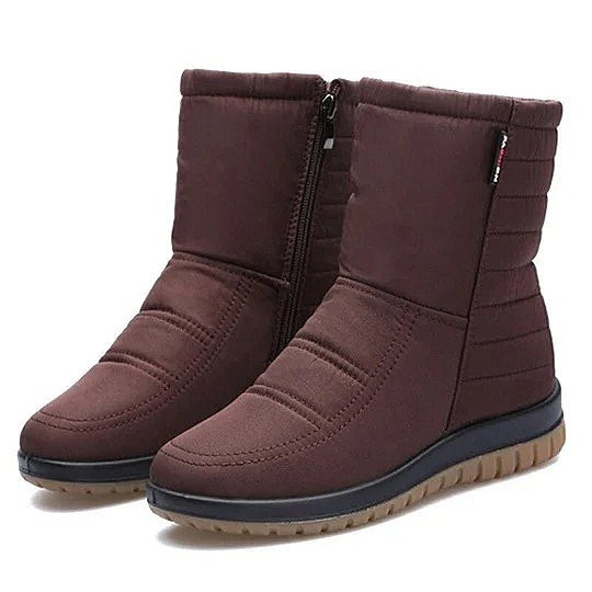 SOMINIC Winter Warm Shoes Orthopedic Nonslip Ankle Snow Boots