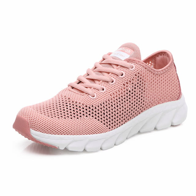 SOMINIC Women Orthopedic Sneakers Mesh Lightweight Sporty Running Shoes