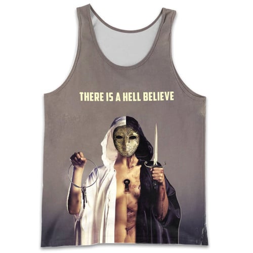 BMTO400 Tank Top - There Is a Hell Believe - Personalized Your Name
