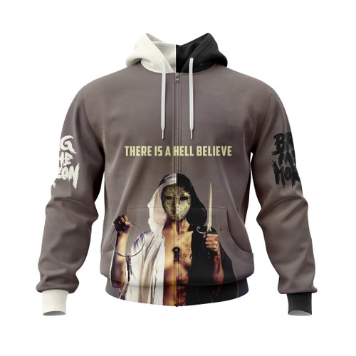 BMTO400 Zip Hoodie - There Is a Hell Believe - Personalized Your Name