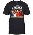 EWAF WO - Never underestimate a woman who listens to Earth Wind and Fire shirt