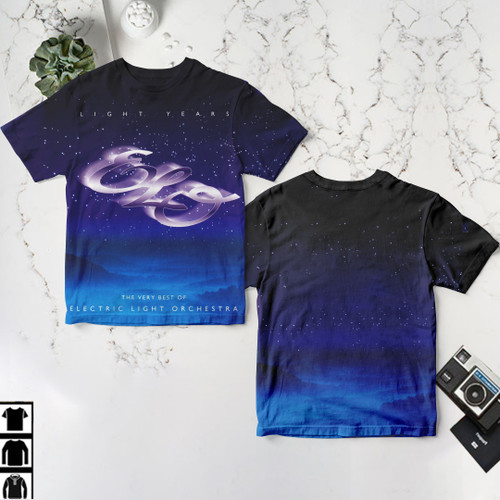 ELLO 1200 - "LIGHT YEARS" All Over Print Unisex T-shirt