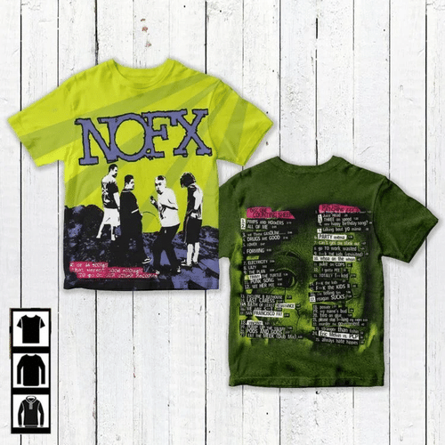 NOFX 100 - 45 OR 46 SONGS - ALL OVER PRINT
