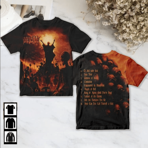 DECI 300 - TO HELL WITH GOD - ALL OVER PRINT