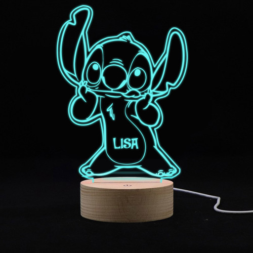 LIST 1300 LED LAMP - 7 Colors Change Touch Base