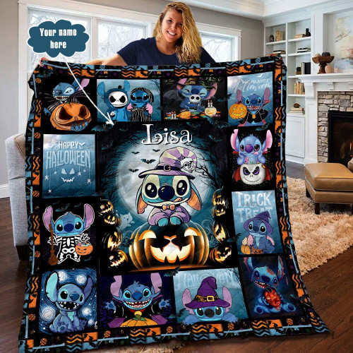 LIST 600 HALLOWEEN - PERSONALIZED QUILT