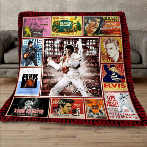 ELPR 600 - Elvis Presley Blanket QUILT