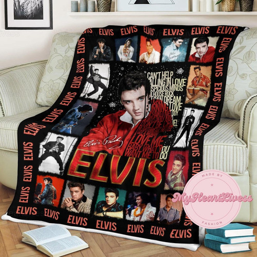ELPR 500 - Elvis Presley Blanket QUILT