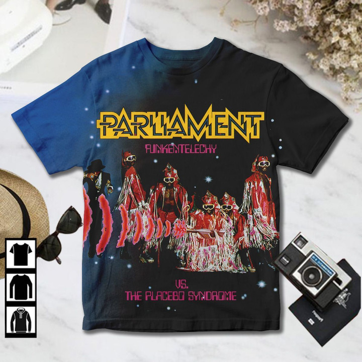 PARL 100 - Parliament Funkadelic - Funkentelechy vs The Placebo Syndrome All Over Print T-shirt, Hoodie, Sweatshirt