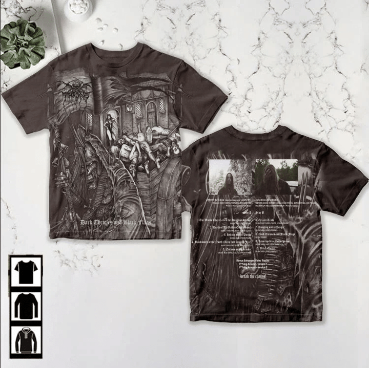 DATH 600 - BLACK FLAGS - ALL OVER PRINT