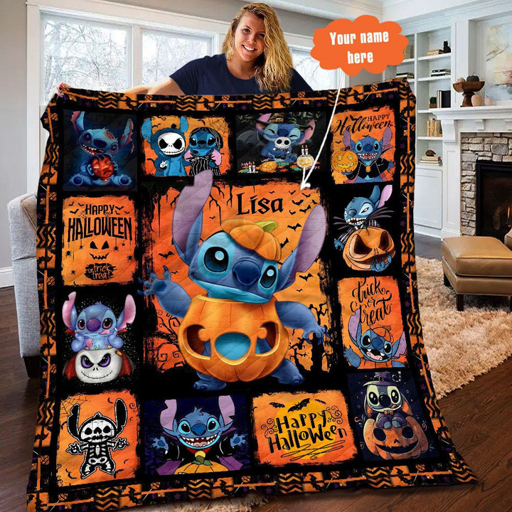 LIST 100 HALLOWEEN - PERSONALIZED QUILT
