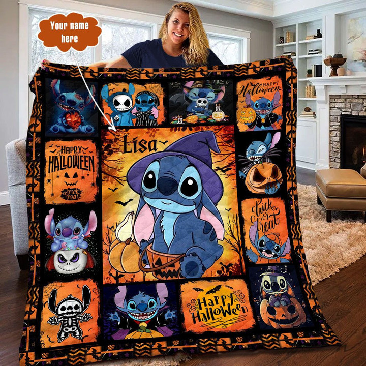 LIST 300 HALLOWEEN - PERSONALIZED QUILT