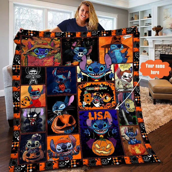 LIST 200 HALLOWEEN - PERSONALIZED QUILT
