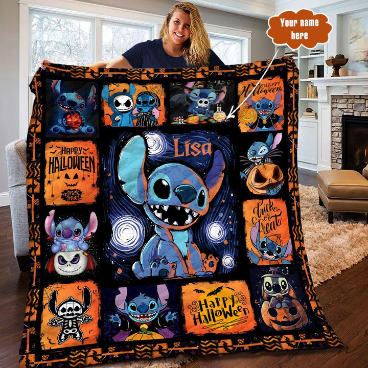 LIST 500 HALLOWEEN - PERSONALIZED QUILT