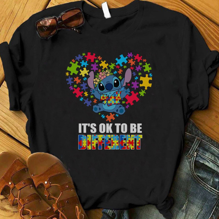 LIST 200 - It's Ok To Be Different - Autism Awareness Shirt, Sweatshirt