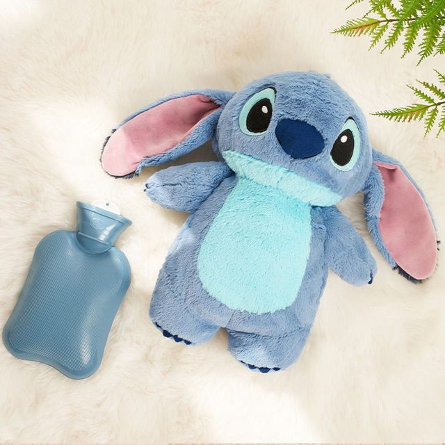 LIST Disney Anime Hobby Stitch Winter Extra Large Plush Hot Water Bottle