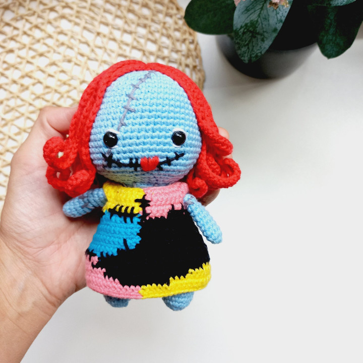 VAJS 200 Cute Sally Amigurumi Crochet