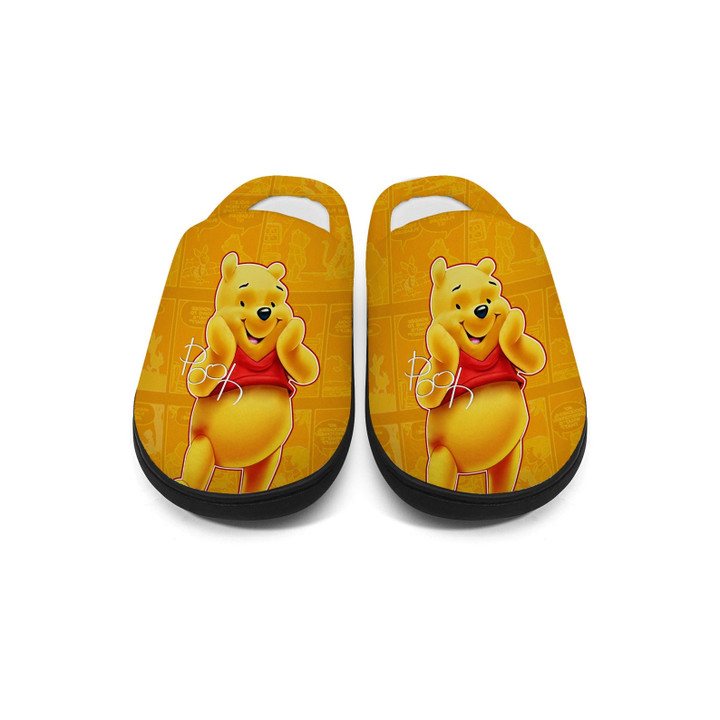 POOH 200 All-Over Print Plush Slippers