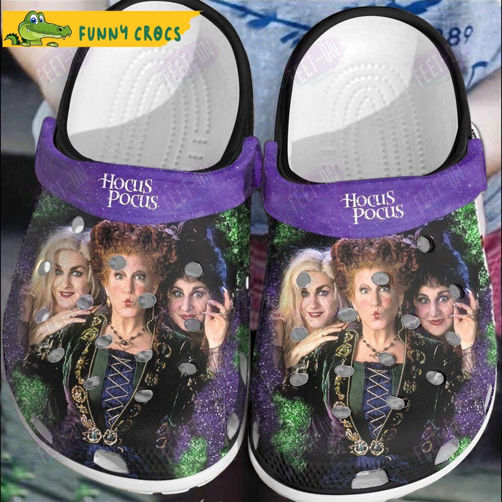 HOPO 1500 Hocus Pocus Halloween Disney Gifts Adults Crocs Clog Shoes