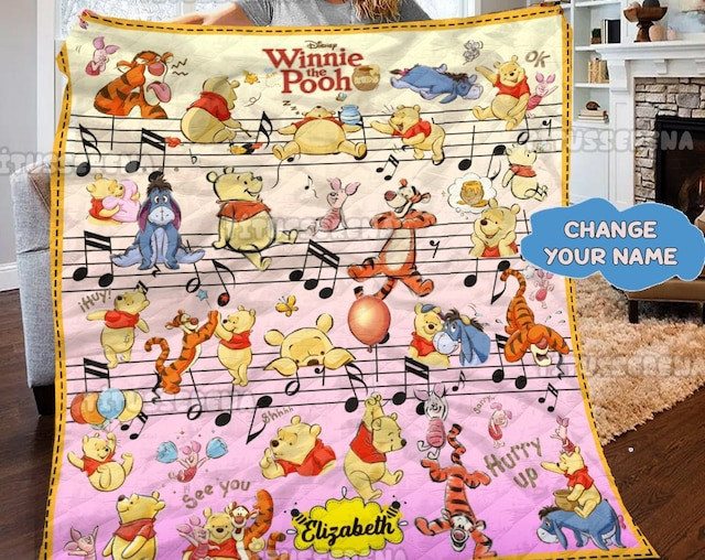 POOH 1800 - PERSONALIZED QUILT
