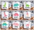 Topnicegifts Dinosaur Kid Camp Mug Personalized Custom