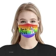 Topnicegifts Gay Pride Unicorn Face Mask