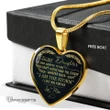 Topnicegifts Daughter Necklace - Heart Necklace To My Daughter If They Whisper To You You Can't Withstand The Storm