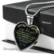 Topnicegifts Daughter Necklace - Heart Necklace To My Daughter If They Whisper To You You Can't Withstand The Storm