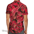 Topnicegifts Beautiful plants with bright red leaves AOP HAWAII shirt