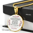 Topnicegifts Daughter Necklace - Circle Necklace To My Daughter If Could Give You One Thing In Life