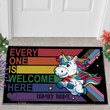 Topnicegifts Unicorn Doormat