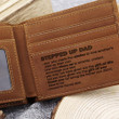 Topnicegifts Wallet For Stepped Up Dad - CLW103