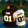Topnicegifts King & Queen 01 Shirts