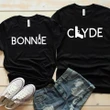 Topnicegifts Bonnie & Clyde Black Shirts