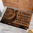 Topnicegifts Viking Doormat