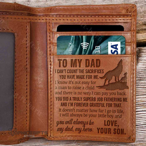 Topnicegifts Your Little Boy - Wallet DAD