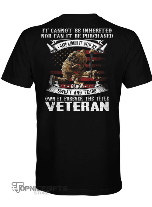 Topnicegifts Veteran T Shirt