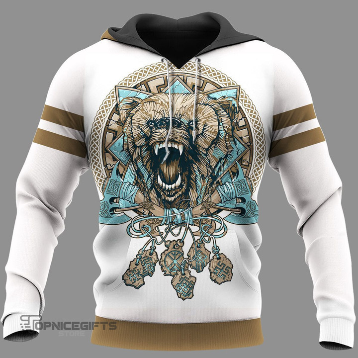 Topnicegifts Viking Hoodie T Shirt 3D