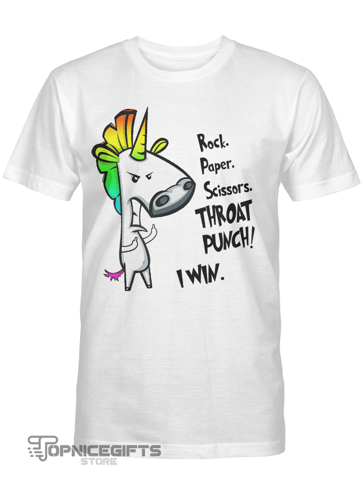 Topnicegifts Unicorn Rock T Shirt