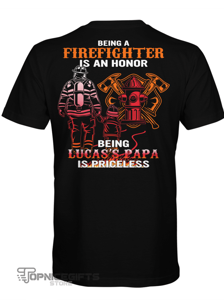 Topnicegifts Firefighter T shirt