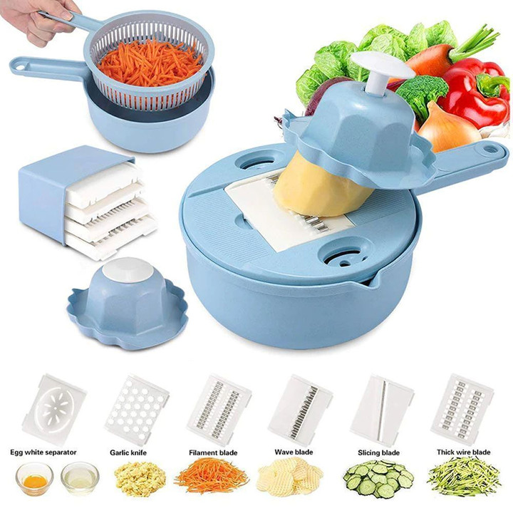 10-in-1 Multi-Function Easy Food Chopper ( BUY 2 FREE SHIPPING)