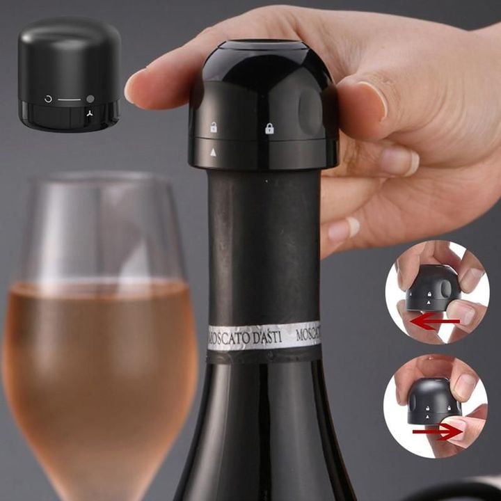 (🎅CHRISTMAS PRE SALE - SAVE 70% OFF) SILICONE SEALED WINE, BEER, CHAMPAGNE STOPPER, BUY 2 GET 1 FREE