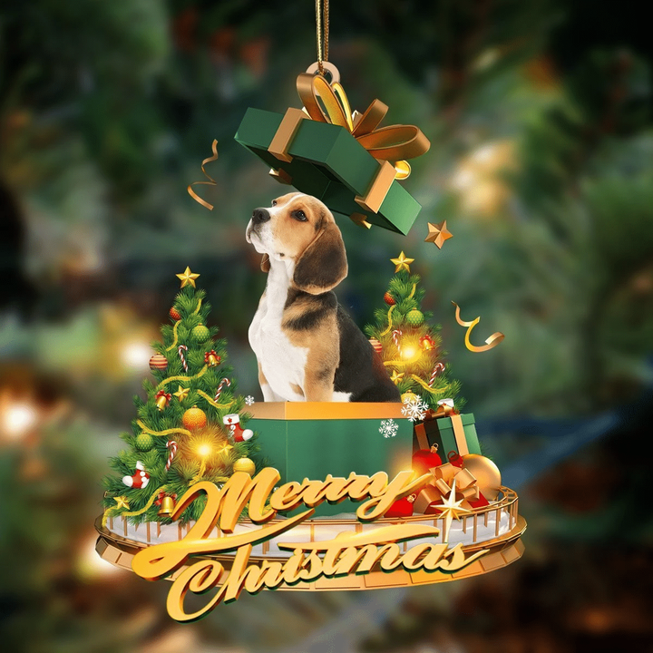 Beagle-Christmas Gifts&dogs Hanging Ornament