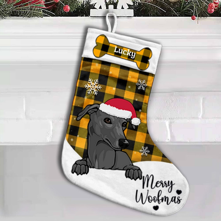 Christmas Dogs  - Personalized Christmas Stocking