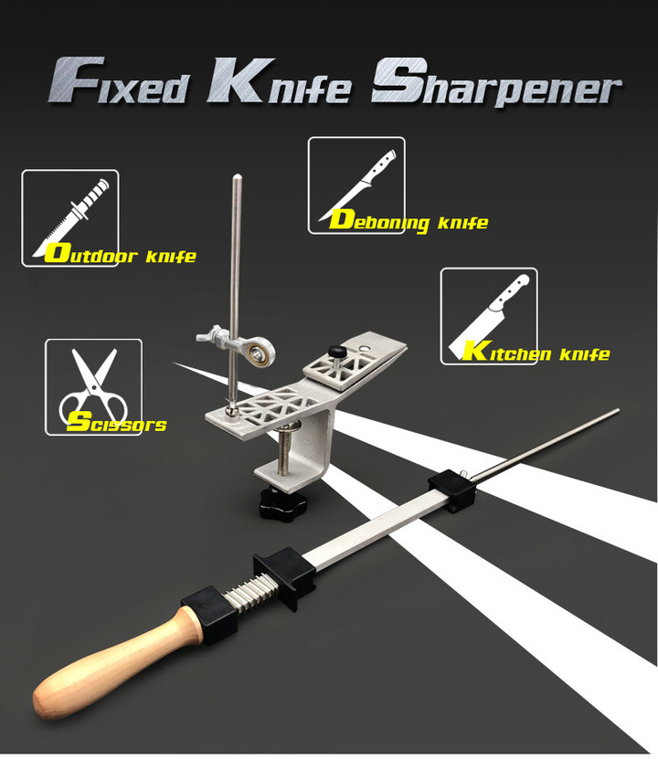 PRO KNIFE Sharpener With Whetstones