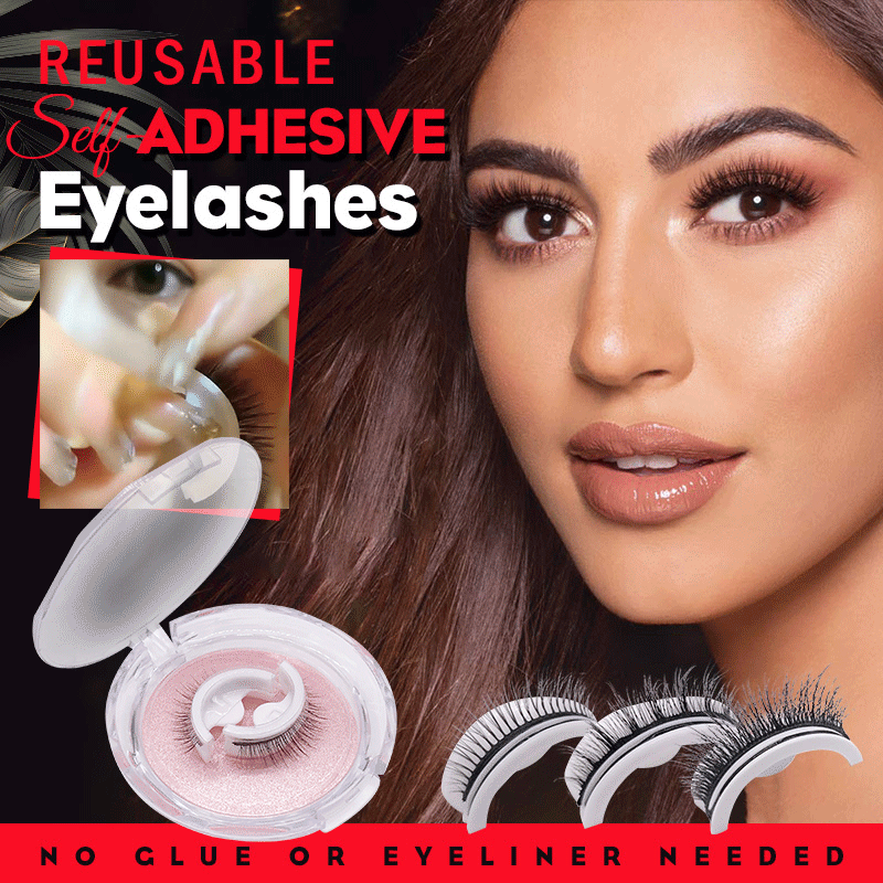 (💥New Year Sale💥- 50% OFF)Reusable Self-Adhesive Eyelashes(👍BUY 2 GET 1 FREE)