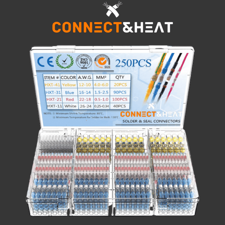 The #1Solder and Seal Connectoer