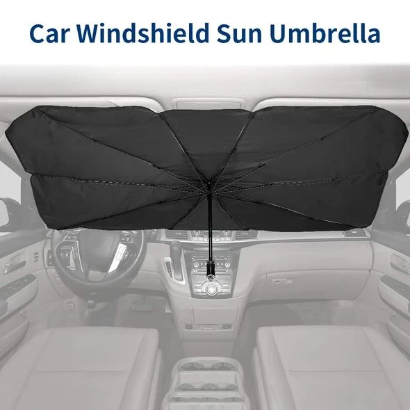 Flash Sale??Foldable Car Sun Umbrella-Block Heat UV