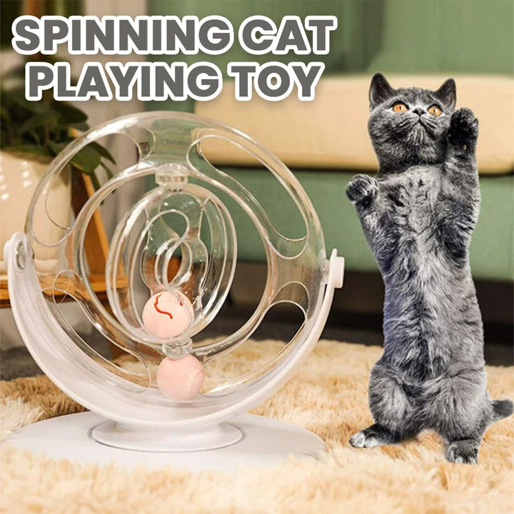 Spinning Cat Playing Toy